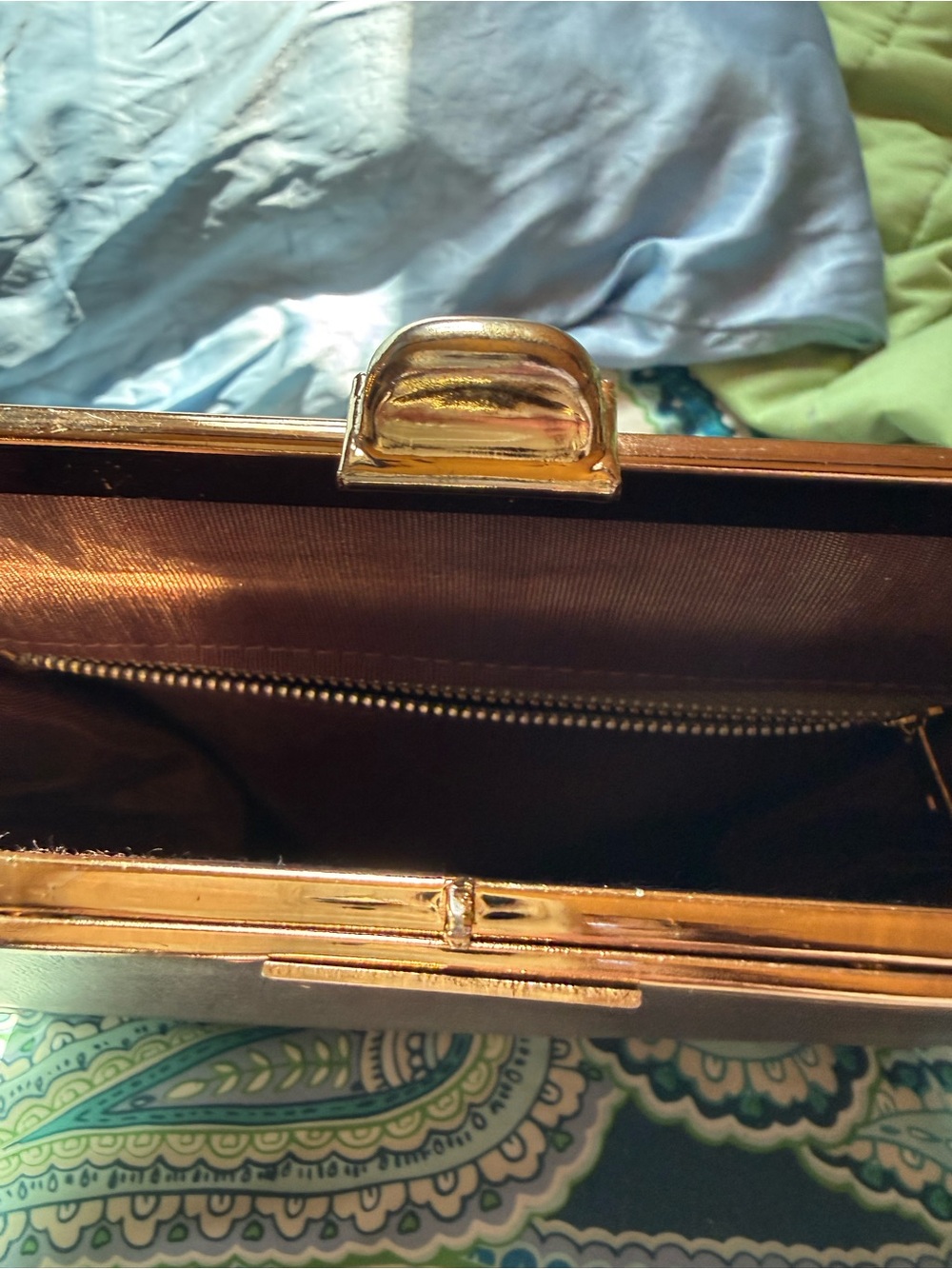 Classic Structured Vintage Women's Top-handle Bag in Dark Brown - Picture 5 of 7